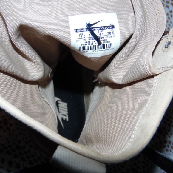 2013 Mens Nike SFB Special Field British Khaki/Desert Tactical Boots Size 12.5 - Picture 8 of 10